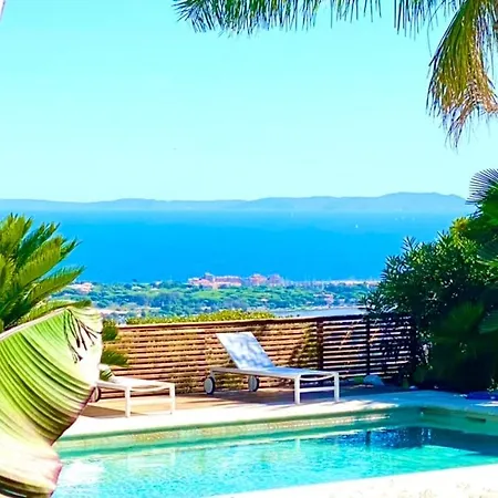 Villa Mas Des Iles D'or - De Luxe Vue Mer Hyères