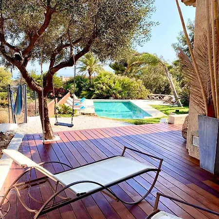Villa Mas Des Iles D'or - De Luxe Vue Mer Hyères